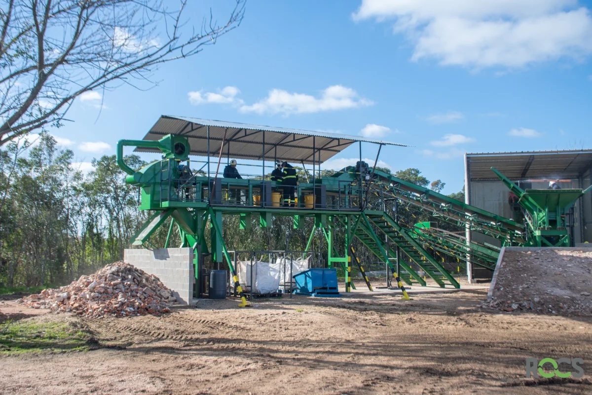 Planta de valorización de residuos de construcción — ROCS